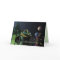 Surrealistic Christmas card wth Season's greetings
