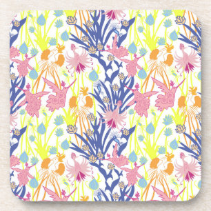 Surrealistic Garden Coaster