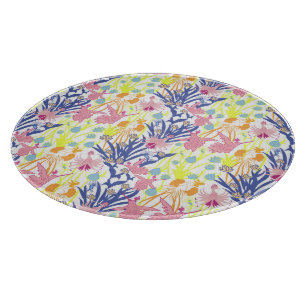 Surrealistic Garden Cutting Board