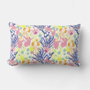 Surrealistic Garden Lumbar Pillow