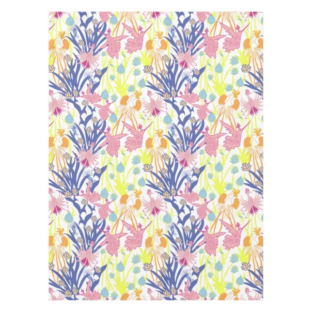 Surrealistic Garden Tablecloth (Front)