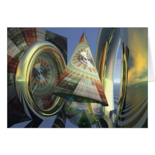 Surrealistic magical card