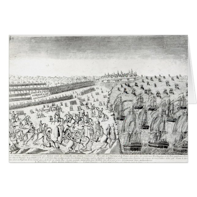 Surrender at Yorktown, 1781 (Front Horizontal)