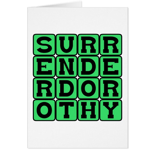 Surrender Dorothy, Witchy Threat (Front)