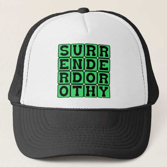 Surrender Dorothy, Witchy Threat Trucker Hat (Front)