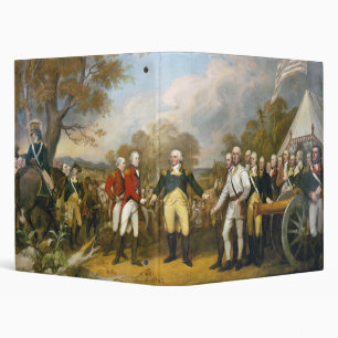 Surrender of General Burgoyne by John Trumbull Binder