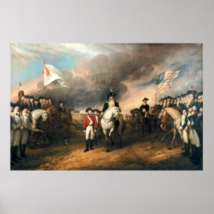SURRENDER OF LORD CORNWALLIS by John Trumbull Poster