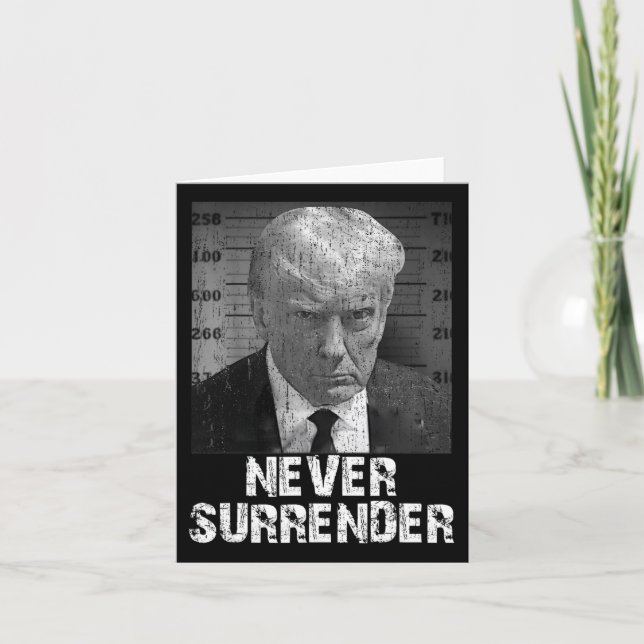 Surrender Pro Trump  Card (Front)