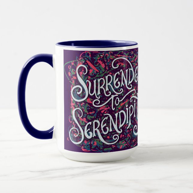 Surrender to Serendipity Mug (Left)