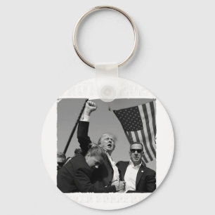 Surrender Trump 2024 Shirt Save America Trump Keychain