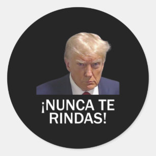 Surrender Trump August 2023 Classic Round Sticker