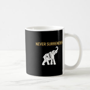 Surrender Trump Elephant  Coffee Mug