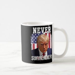 Surrender Trump Usa Flag 2024 Coffee Mug