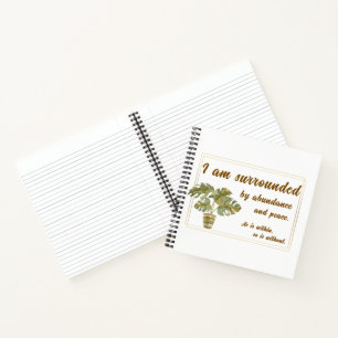Surrounded by Abundance and Pease Spiral Journal