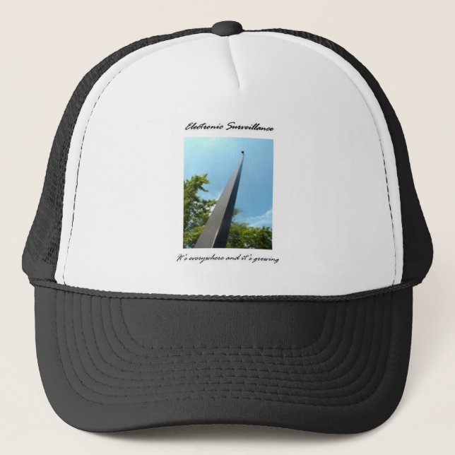 Surveillance Cameras Trucker Hat (Front)