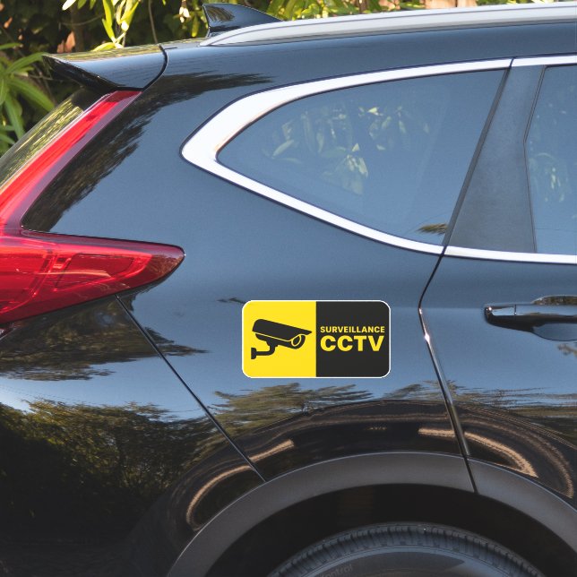 Surveillance CCTV Logo - Bullet Camera (Car Side)