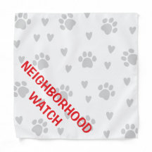 Surveillance de quartier - Drôle chien Bandana