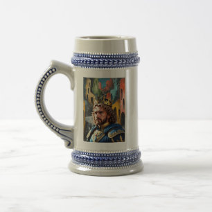 SURVEILLING HIS KINGDOM BEER STEIN