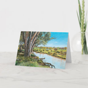 'Surveying a Sunlit Plain' - Thank You Card
