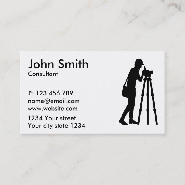Surveyor Business Card (Front)