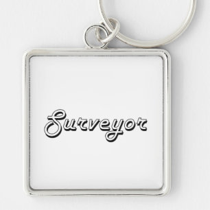 Surveyor Classic Job Design Keychain