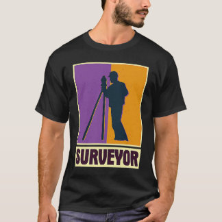 Surveyor geodesy surveying engineer theodolite pro T-Shirt