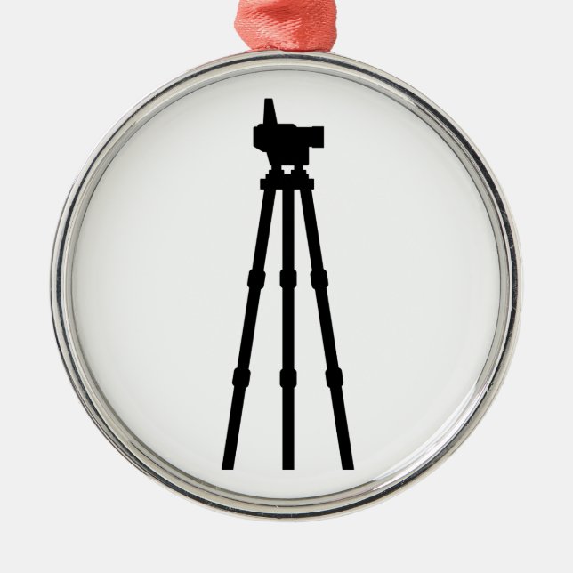 Surveyor Metal Ornament (Front)
