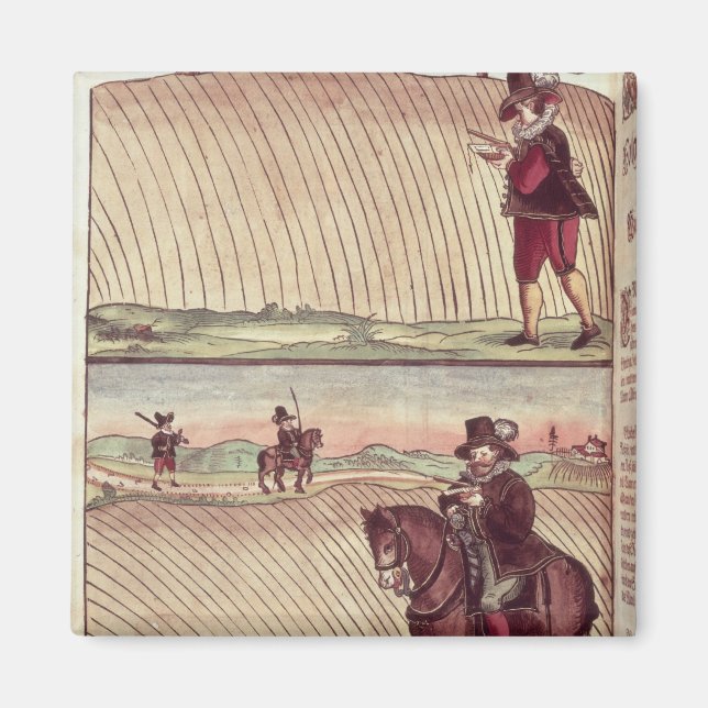 Surveyors, c.1590 magnet (Front)