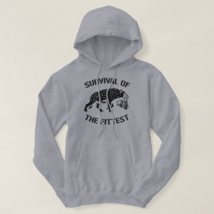 SURVIE DU PREMIER Sweat - shirt à capuche