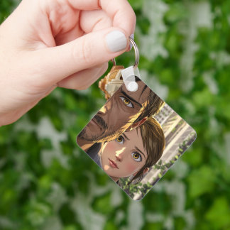 Survival Bond Post-Apocalyptic Art Keepsake Keycha Keychain