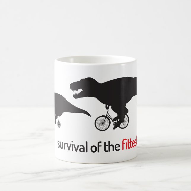 Survival of the fittest mug (Center)