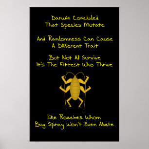 Survival Of The Fittest Poster