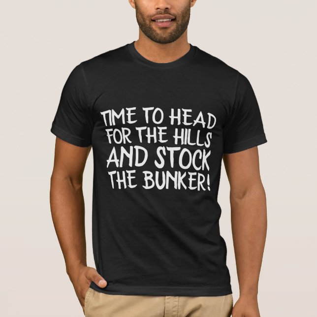 SURVIVALIST PREPPER FUNNY T-SHIRTS (Front)