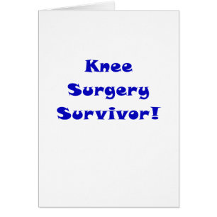 Survivant de chirurgie de genou