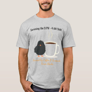 Survivant de la nuit drôle T-shirt de ferme de vol