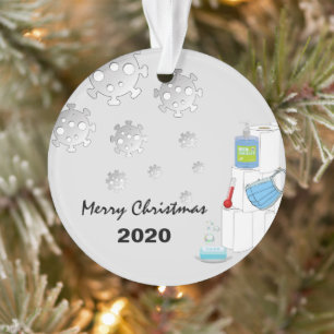 Survivant personnalisé 2020 Covid Christmas Tree