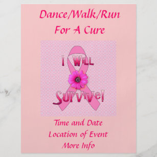 Survive Breast Cancer Flyer