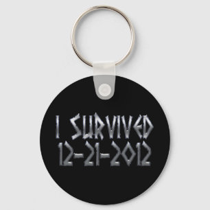 Survived 2012 keychain