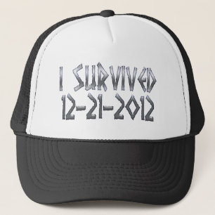 Survived 2012 trucker hat