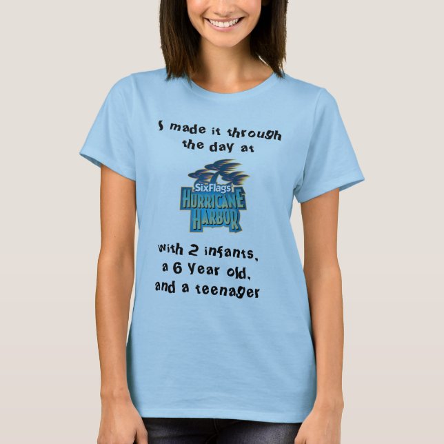 Survived Hurricane Harbour T-Shirt (Front)