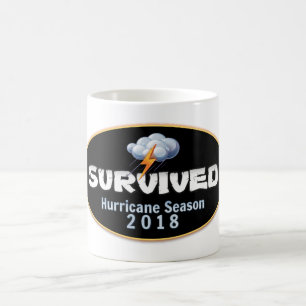 Survived hurricane season 2018 coffee mug