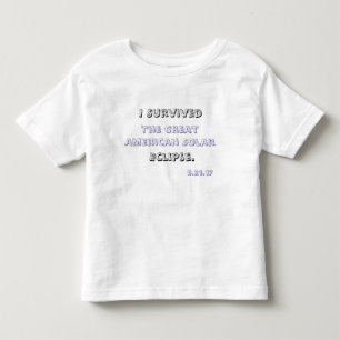 Survived! Toddler T-shirt