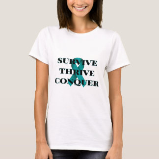 Survivez prospèrent conquièrent le T-shirt des