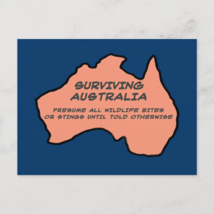 Surviving Australia Postcard