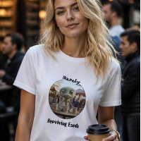 Surviving earth alien coffee drinker