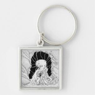 Surviving life keychain