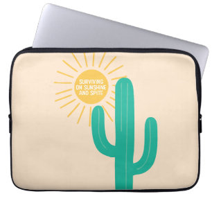 Surviving on Sunshine and Spite Laptop Sleeve