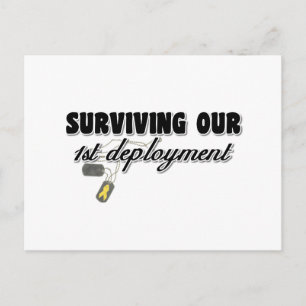 Surviving Our 1st Deployment Postcard
