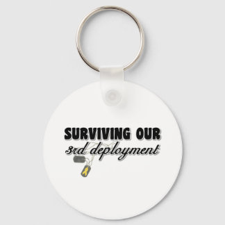 Surviving Our 3rd Deployment Keychain