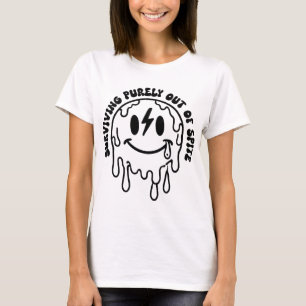 Surviving Purely Out of Spite Bold Statement T-Shirt
